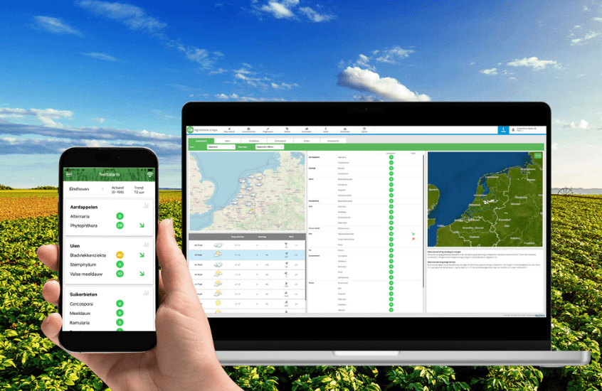 afbeeldingen Meteo + AgroExact